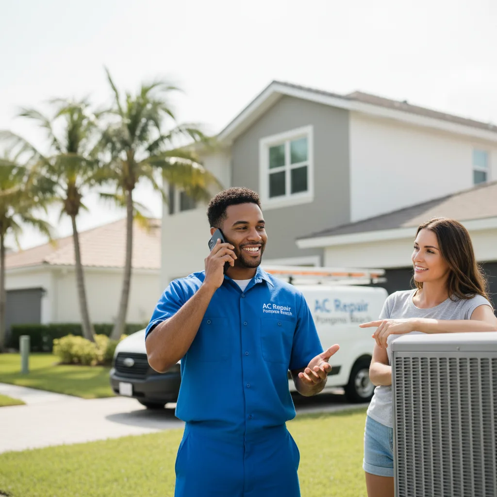 AC Repair Pompano Beach customer support in Harlem